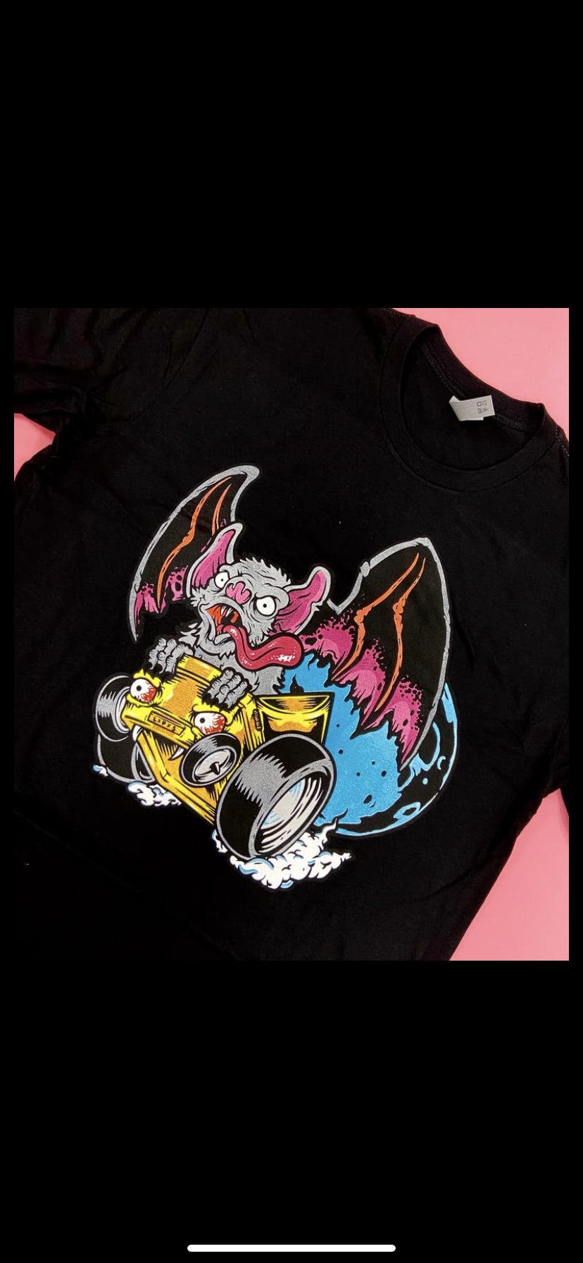 Cursed Creatures Bat Shit Crazy tee