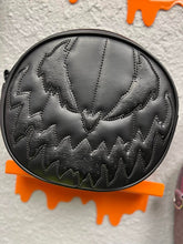 Load image into Gallery viewer, Hand Crafted: Bad Company Pumpkin Black with Ostrich Black face