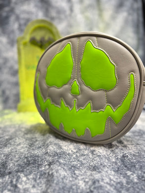 Black Friday Sale Handcrafted : Unfortunate Soul Grey and Neon Green