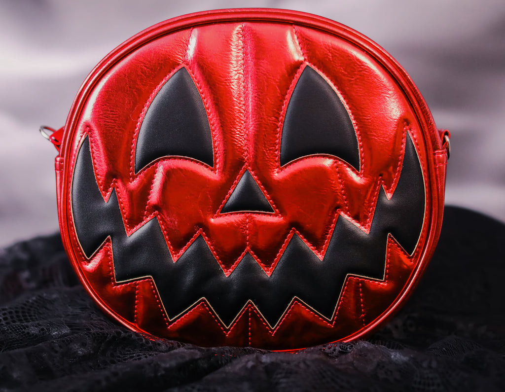 Pumpkin Kult: Metallic Red pumpkin – Love Pain and Stitches