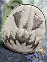 Load image into Gallery viewer, BLACK FRIDAY SALE Handcrafted Scaredy Cat Bag: Grey and Granite Grey